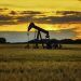 Pump jack. Oil well